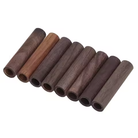 8Pcs Rosewood Guitar Truss Rod Tube Truss Rod Replacement Robust Guitar Rod Tube Guitar Reed