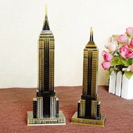 New York, USA Landmark- Empire State Building Metal Model Vintage Famous Landmarks Souvenirs