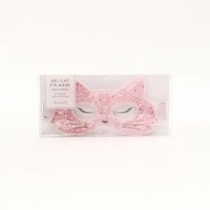 貓形珠子凝膠眼罩/粉色/-