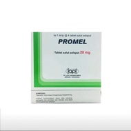 Promel 20mg 1 box isi 4 pcs Lapi