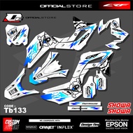 Sticker CRF 150L Full Body Decal - Premium Design for Honda CRF 150L Trail Supermoto Kode TB133