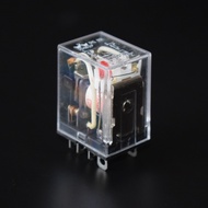 LY2NJ General Purpose Relay JQX-13F HH62P DC12V DC12V AC220V AC110V AC36V AC24V AC12V Coil (8 Pin)