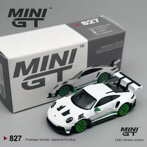 MINIGT 1:64 Porsche 911 (992) GT3 RS Tribute to Carrera RS Package MGT alloy Car Model 827