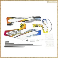 [K O G X] RC Air Plane 3D Airplane Micro-Mini Foam EPP PP F3P Lightset KIT Model Hobby Toys  Remote 