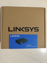 Linksys LGS105 5-port 5 port  Desktop Gigabit Switch 5口 Gigabit 桌面交換器