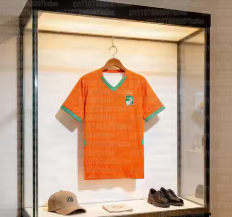 2026 Ivory Coast National Football Jersey Unisex Summer 3D Quick Dry Lightweight Sport T-shirt Fashi