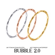 [SG] 2.0 Bubble Bangle | Stainless Steel | Daily Wear | Kindred Jewels