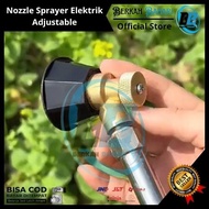 Adjustable Electric Sprayer Nozzle | Adjustable Nozzle High Pressure Sprayer | 1 Fog Hole Nozzle