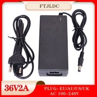 36V 2A battery charger output 42V 2A charger input 100-240VAC suitable for 10S series 36V 2A electric bicycles and two-wheelers