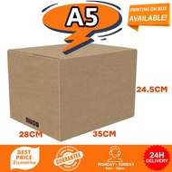 Fixguru - A5 35x28x24.5cm Carton Box Moving Box Storage Box Packing Box Cardboard Box