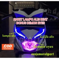 lampu alis beat non bintik lampu alis beat fi deluxe street esp cw sepaket non running