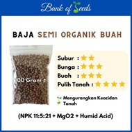 100 Gram Baja Semi Organik Buah (NPK 11:5:21:+MgO2+Humid Acid)