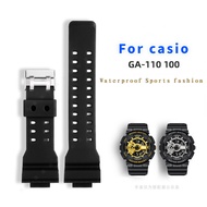 Men's Watch Accessories Black Gold Watch GA-110/100/400/700 GD120GA GW-8900 Waterproof Rubber Strap 