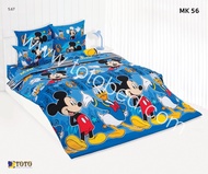 ที่นอนปิคนิคโตโต้ รหัสสินค้า MK56 มิกกี้เม้าส์ MICKEY MOUSE สีฟ้า BLUE PICNIC TOTO ขนาด 3.5 ฟุต และ 