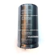 10000UF100V 85c Brand CHANG 1pcs New CAPACITOR Electrolyte 10000 UF MFD 100V 85 c Baht