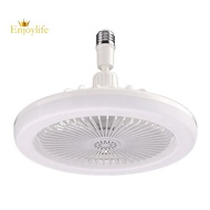 Ceiling Fans with Remote Control and Light Lamp Fan E27 Converter Base Ceiling Fans for Bedroom Living Room