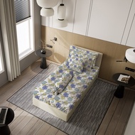 CAN PAY AT HOME Botanical Bed Sheet - 100x200 / 90x200 - 90x200x20