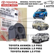 (ORIGINAL TOYOTA PARTS) TOYOTA AVANZA 1.3 1.5 RUSH 1.5 STABILIZER BAR BUSH 1 pair