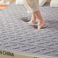 Thai latex mattress super soft 1.8 meter bed foldable sponge mattress 1.5 meter bed mattress student dormitory