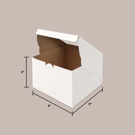 Store Age [5pcs/10pcs] Top & L Shape Window Cake Box Pastry Box Full Moon Box (Food Grade Brown Kraf