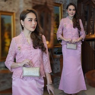 GBK ชุดออกงาน ชุดงานบวช ชุดเเม่จ้าสาว มี5 สี รหัส 1012/1014