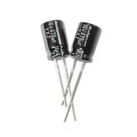 16V470UF Original Rubycon YXJ 8X11.5 Long Life Low Impedance Aluminum Electrolytic Capacitor 16YXJ47