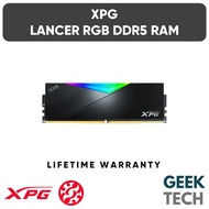 XPG Lancer RGB 5200MHz/6000MHz DDR5 Gaming Memory RAM 16GB
