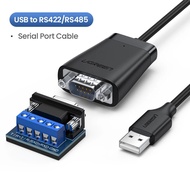 【Fast-selling】 USB to RS422 RS485 Serial Port Converter Adapter Cable DB9 Male FTDI Chip Supports 10