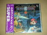 PC-Engine SUPER CD.ROM 日版 龍騎士3  全新品