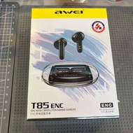 AWEI T85ENC 降噪藍芽耳機/無線耳機/防水防汗/遊戲耳機/wireless gaming earbuds/Bluetooth/headsets/noise reduction