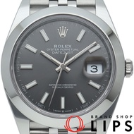 Rolex Datejust 41 Men's Watch Jubilee Slate Datejust 41 126300 Box Warranty Stainless Steel Men's Wa