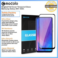 Original Mocolo Full Cover Tempered Glass Samsung Galaxy M51 - Screen Guard Anti Gores Protector Buk