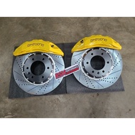 Akebono 8N caliper brake 360mm 18inci rim Isuzu Dmax 2020 - 2026 1.9 3.0 Ready stock