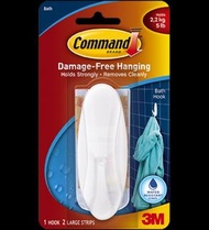 全新 3M COMMAND™ 無痕™ 防水膠貼掛鈎 - 大型