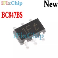 10pcs Brand new BC847BS 1FT SOT-363 BC847 SOT23-6 BC847BS-7-F