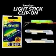 Light Stick Clip On S/M/L/XL Glow Night Fluorescent Float Fishing Rod Lampu Joran Pelampung Pancing 