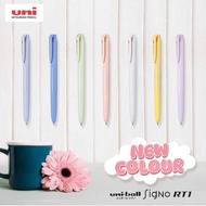 ปากกาเจล Uni Signo RT1 UMN-155NC New Colour 0.5 ฺBlue Ink