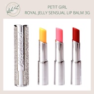 [Ready Stock] Petit Girl Royal Jelly Sensual Lip Balm 3g