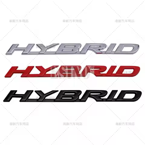 Car Styling 3D Hybrid Metal Adhesive Emblem Trunk Badge Fender Sticker Body Decal for Lexus ES300h I