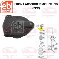 FEBI GERMANY FRONT ABSORBER MOUNTING (2PC) MERCEDES BENZ W204 C180K C180CGI C200K C200CGI (non elect
