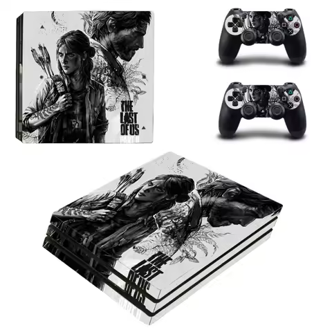 The Last of Us Part 2 PS4 Pro Skin Sticker Decal Cover For PS4 Pro Console & Controller Skins Vinyl