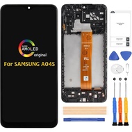 A-MIND for Samsung Galaxy A04s A047 Screen Replacement with Frame Touch Screen Digitizer SM-A047F SM