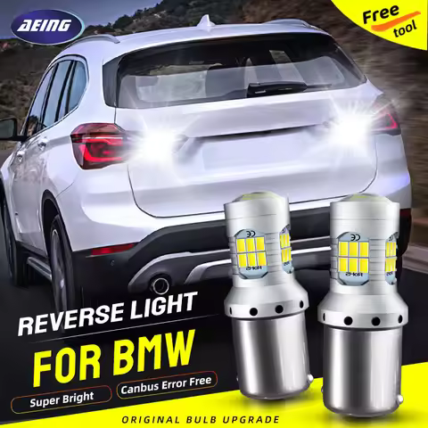 2×P21W LED Reverse Light Blubs 1156 ba15s Canbus For BMW 5-Series E39 X1 E84 F48 X3 E83 Z3 Z4 Z8 Roa