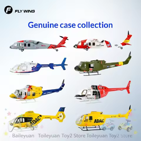 New In Stock FLYWING Rc Helicopter Fuselage For Black Hawk Bell Ec135 Bo105 Uh1 Bell412 Scale Remote