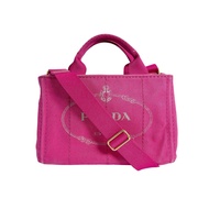 Prada 1BG439 Canapa 手提包，Canapa 迷你托特包，托特包

PRADA 粉紅色 [二手]