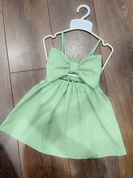 Váy bé gái Đầm bé gái xanh lạ Thời Trang cho bé 8-23kg Angel Baby Thời Trang Thiết Kế