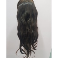 Ready Stock Beaute4u Fashion 3/4 Full Head Clip In Hair Extensions Curly With 5 Clips(CS-03)
