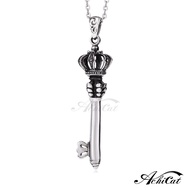 Achicat.necklace.unique World.key Crown.birthday Gift.c3010