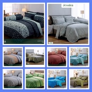 Jessica กันไรฝุ่น แท้ครบเซ็ต (หรือเฉพาะผ้านวมก็ได้) ชุดปูที่นอนเจสสิก้า 3.5/5/6 ฟุต + นวม พิมพ์ลาย P