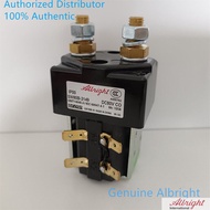 Albright คอนแทคเตอร์ของแท้สวิตช์รีเลย์ขดลวดแม่เหล็กไฟฟ้า SW80 SW80-1919L SW80-65 24V SW80B-156 48V S